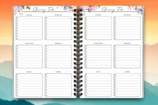 Cleaning Checklist & Tracker Graphic Print Templates By Shades of Zen 3