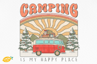 Camping Christmas PNG Sublimation Bundle Graphic Crafts By Lemon.design 6