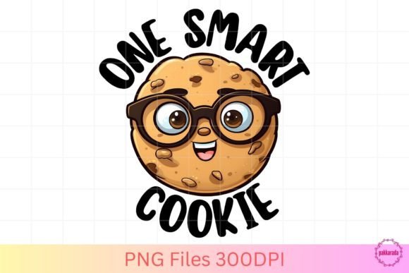 One Smart Cookie PNG Graphic Crafts By pakkarada