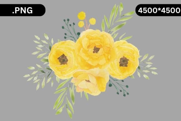 Flowers Graphic Illustrations By NyDesign