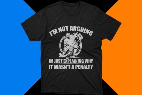 Ice Hockey T-shirt Design Vector Graphic Graphic T-shirt Designs By Designstor09