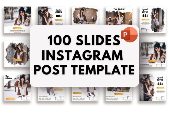100 Editable Instagram Post Templates Graphic Social Media Templates By ResumeFabs