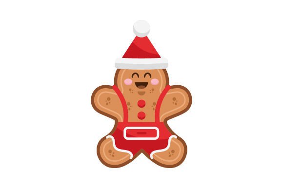 Gingerbread Boże Narodzenie Plik rękodzieła do wycinania Przez Creative Fabrica Crafts