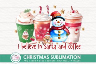 Christmas Coffee Sublimation Bundle Graphic Crafts By CraftArtStudio 4
