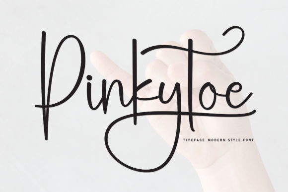 Pinkytoe Script & Handwritten Font By Misterletter.co