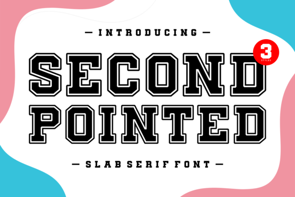 Second Pointed Slab Serif Font By Ade (7NTypes)