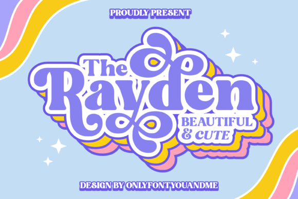 The Rayden Display Font By onlyfontyouandme