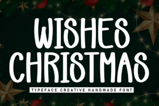 Wishes Christmas Script & Handwritten Font By Creativewhitee 1