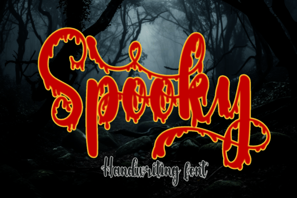 Spooky Script & Handwritten Font By Creatype Designer