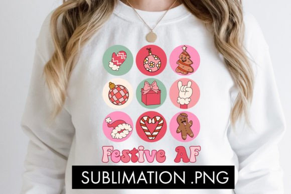 Festive AF PNG Sublimation Graphic Crafts By freelingdesignhouse