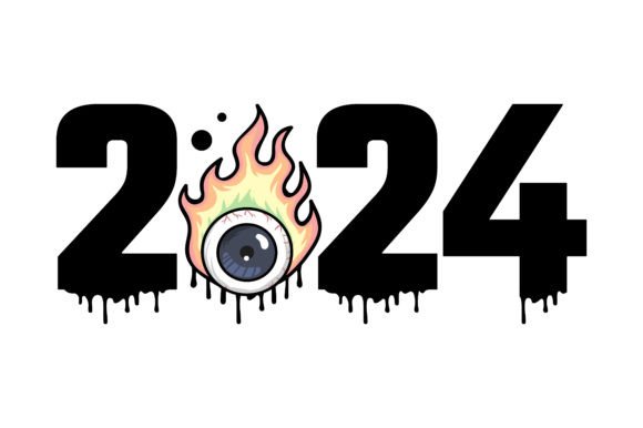 New Year’s 2024 T-shirt Designs Graphic T-shirt Designs By Graphical shop