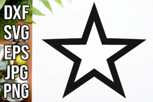 Star SVG Night Star Svg Basic Shape Gráfico Artesanato Por svgstudiofiles