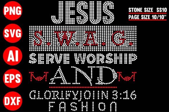 Christian T-Shirt Design Rhinestone Grafika Szablony do Druku Przez Click to Buy