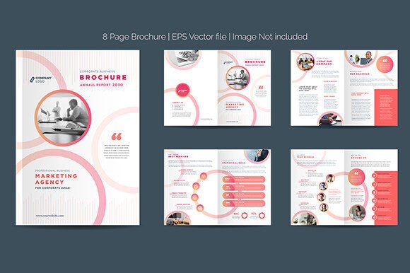 Company Profile Brochure Template Graphic Print Templates By mamun.mnk28