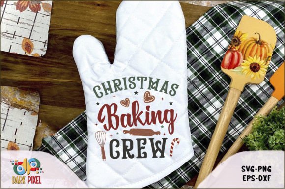 Christmas Baking Crew SVG Gráfico Artesanato Por Dark Pixel