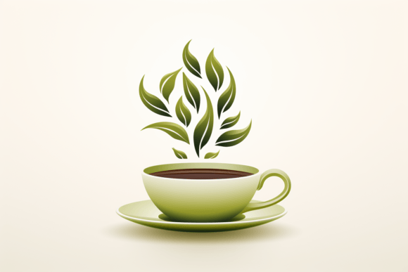 Green Tea Cup Graphic Illustrations By saydurf