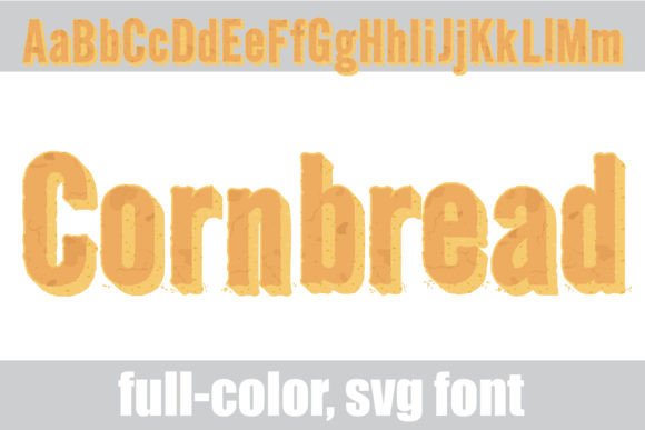 Cornbread Color Fonts Font By Illustration Ink