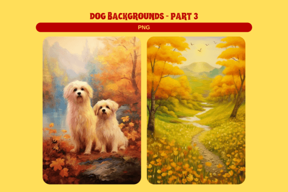 Dog Backgrounds - Part 3 Illustration Fonds d'Écran Par Hue Hub