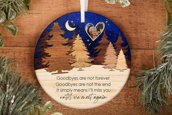 Memorial Christmas Ornament Png Graphic Crafts By L.ANADesigns