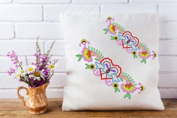 Enchanting Blossoms Tapestry Floral & Garden Embroidery Design By Creative Touch