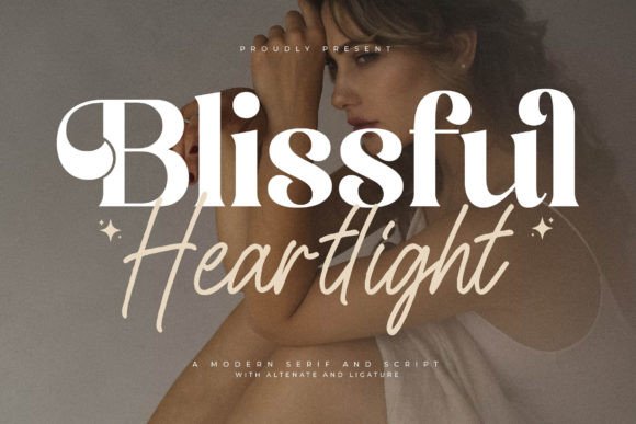 Blissful Heartlight Fontes Serif Fonte Por Storytype Studio