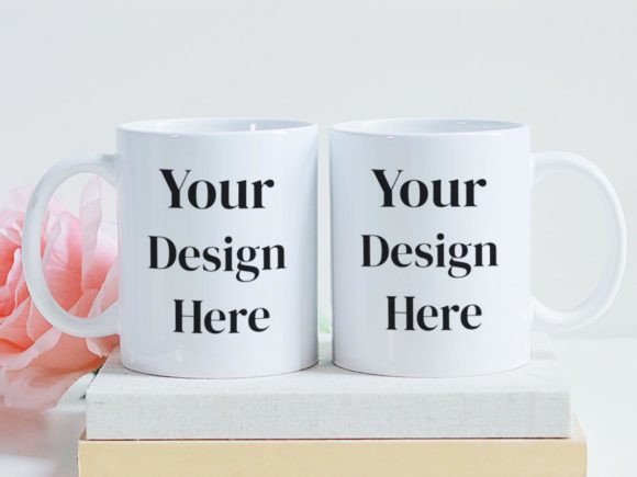 Couple Coffee Mug Mockup Graphic Product Mockups By Mockup Designs