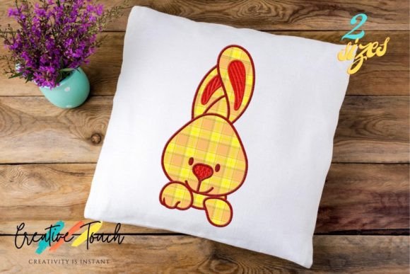 Cute Rabbit Embroidery Design Farm Animals Embroidery Design By Creative Touch
