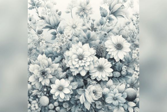 Detailed Floral Vector Art Background Graphic Backgrounds By Endrawsart