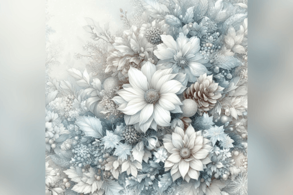 Detailed Floral Vector Art Background Graphic Backgrounds By Endrawsart