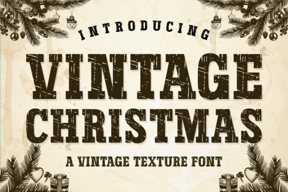 Vintage Christmas Slab Serif Font By Jasa (7NTypes)