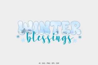 Winter Blessings Graphic Crafts By BEST DESINGER 36 1