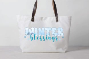 Winter Blessings Graphic Crafts By BEST DESINGER 36 6