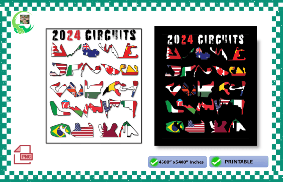 2024 Formula Racing Track Formula Race Graphic T-shirt Designs By AME⭐⭐⭐