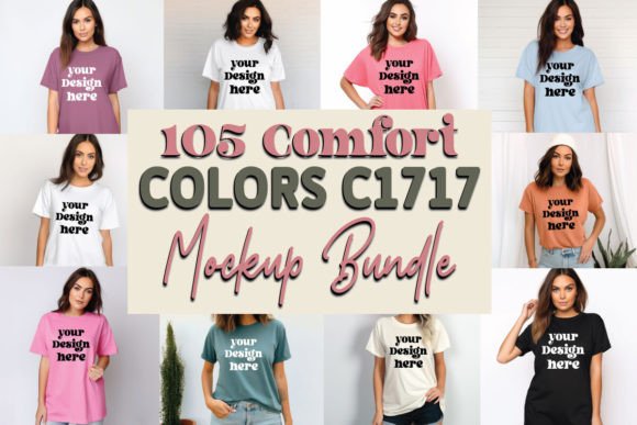 Comfort Colors Mockup Bundle Graphic Product Mockups By MockupStore