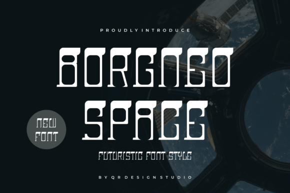 Borgneo Space Serif Font By qrdesignstd