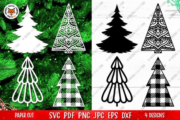Christmas Tree Ornament SVG Graphic Crafts By Digital Craftyfox
