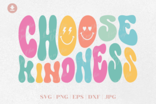 Choose Kindness Graphic T-shirt Designs By Sabuydee Design 1