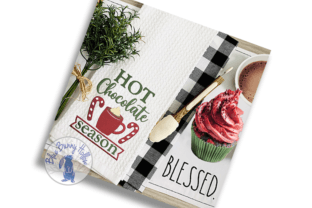 Hot Chocolate Season Winter Embroidery Design By Blue Bunny Hollow 2