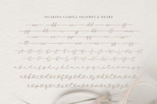 Ocarina Camila Script & Handwritten Font By fargunstudio 17