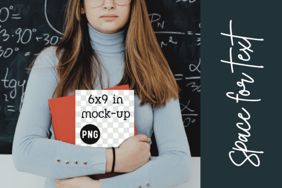 6x9 Notebook Mockup Teacher Student PNG Graphic Product Mockups By Sany O.