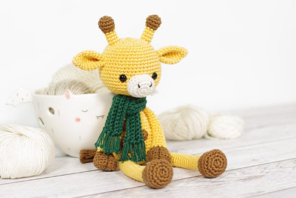 Rudy the Giraffe Graphic Crochet Patterns By kristitullus