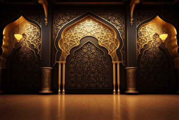 Luxury Wall Design Background Graphic AI Illustrations By dreamclub270