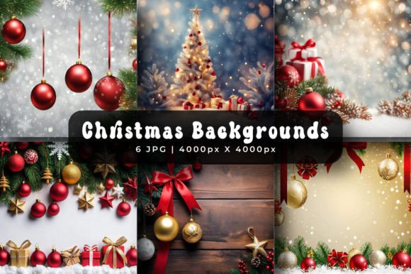Merry Christmas Backgrounds Graphic Backgrounds By srempire