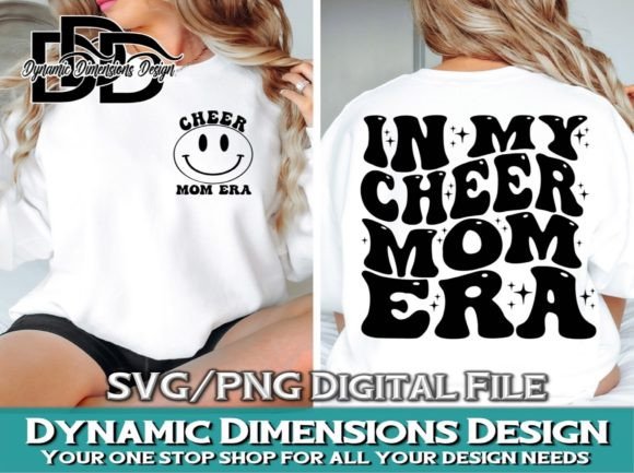 In My Cheer Mom Era SVG Graphic Crafts By Dynamic Dimensions