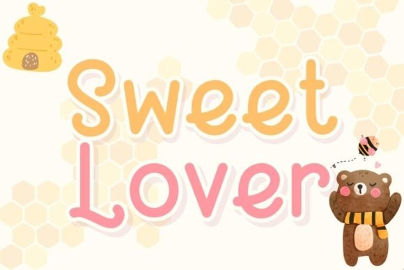 Sweet Lover Font Corsivi Font Di charmingbear59.design