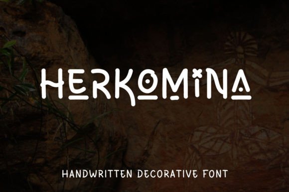 Herkomina Font Decorativi Font Di Mightyfire