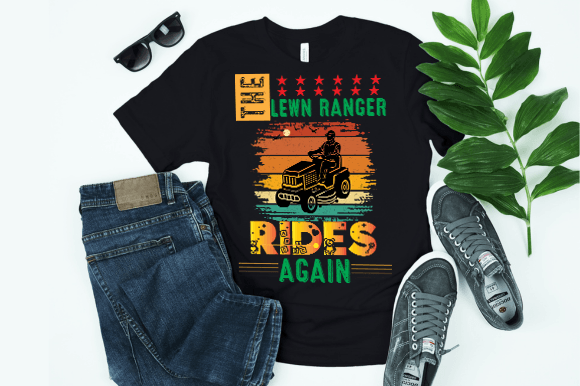The Lawn Ranger Rides Again T-Shirt Desi Gráfico Diseños de Camisetas Por kdppodsolutions