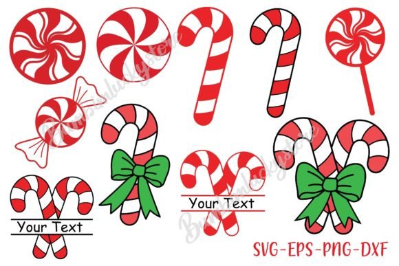 Candy Cane Svg,Christmas Candy Svg Graphic Crafts By Bumbimluckystore