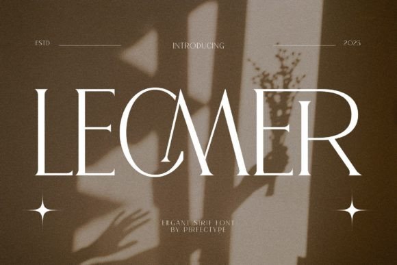 Lecmer Serif Font By Perfectype