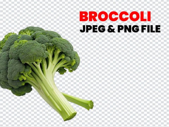 Organic Broccoli Vegetable #10 Gráfico Generadores de Escena Por Design_love